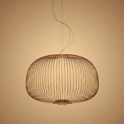 Lampe Suspendue Élégante à Cadre Ouvert