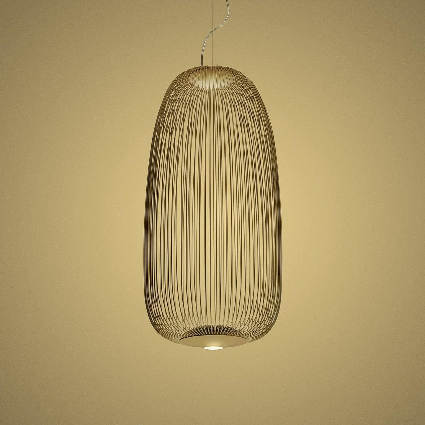 Lampe Suspendue Élégante à Cadre Ouvert