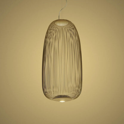 Lampe Suspendue Élégante à Cadre Ouvert