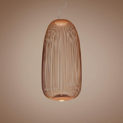 Lampe Suspendue Élégante à Cadre Ouvert