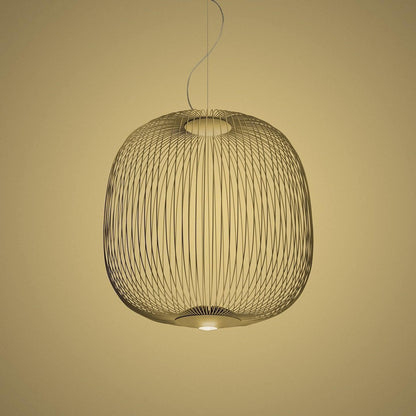 Lampe Suspendue Élégante à Cadre Ouvert