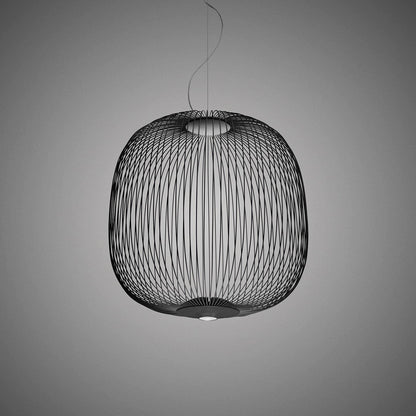 Lampe Suspendue Élégante à Cadre Ouvert