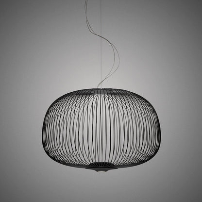Lampe Suspendue Élégante à Cadre Ouvert