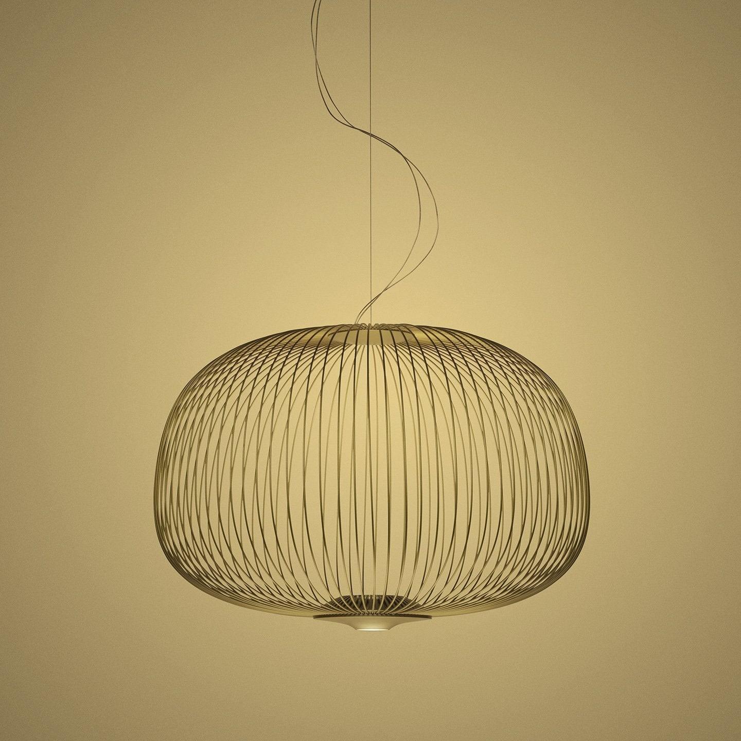 Lampe Suspendue Élégante à Cadre Ouvert