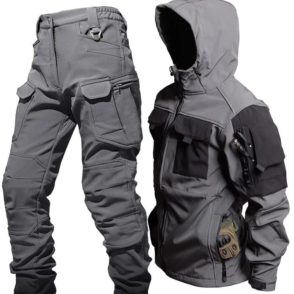 Ensemble Homme Imperméable Coupe-Vent Extérieur - Foivo