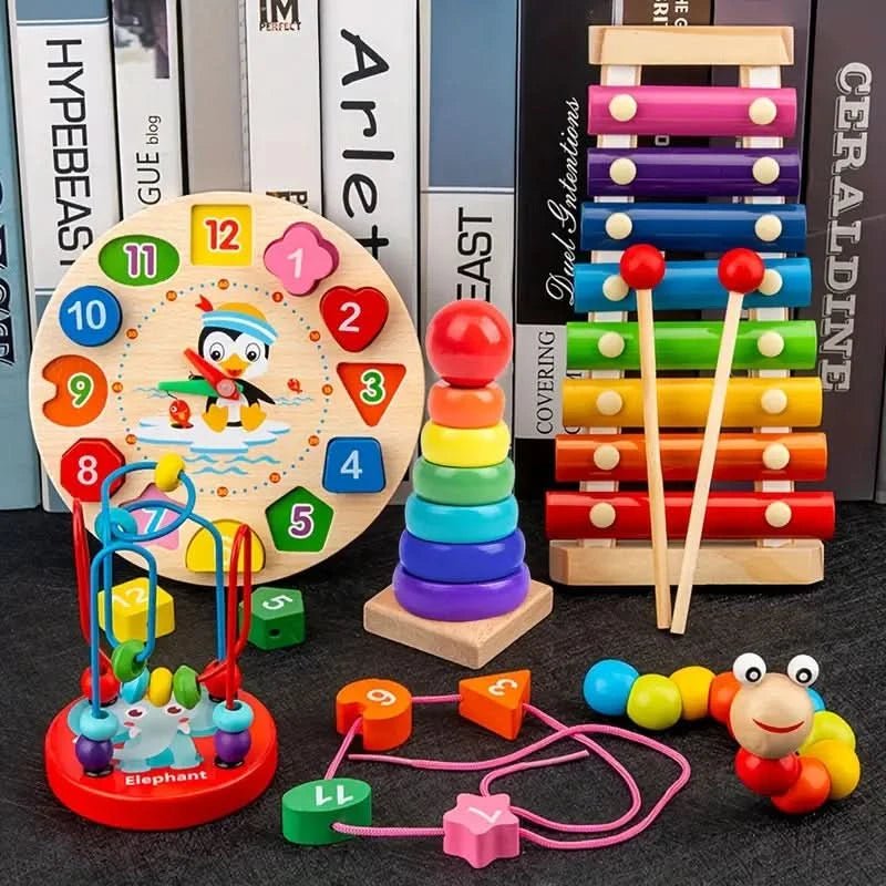 Ensemble Montessori 5-en-1 pour Bébé 1
