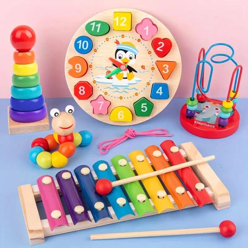 Ensemble Montessori 5-en-1 pour Bébé 2