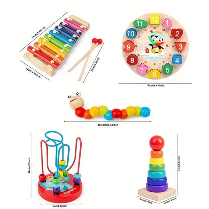 Ensemble Montessori 5-en-1 pour Bébé 5