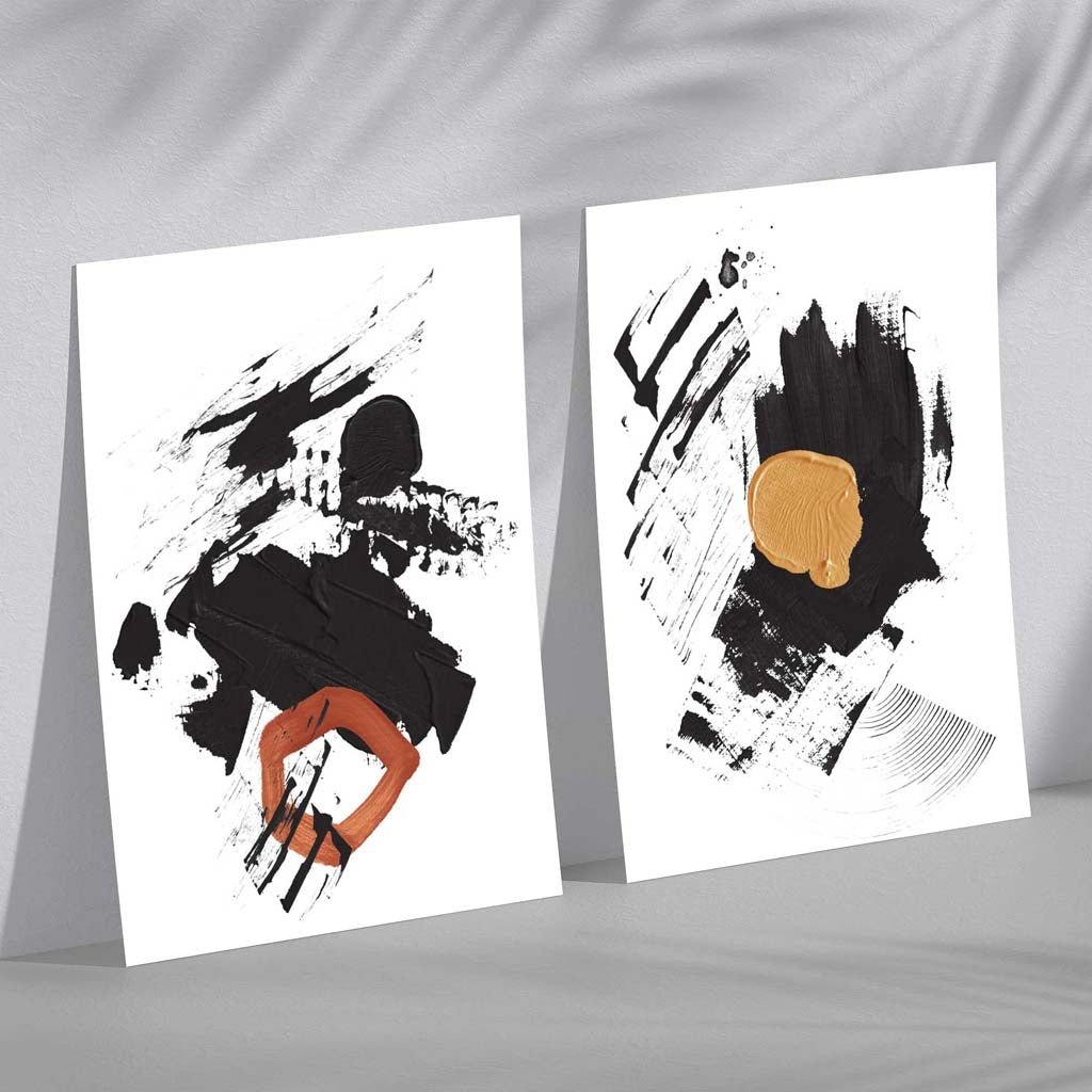 Tableau Abstrait Décoration Moderne Style Contemporain - Foivo
