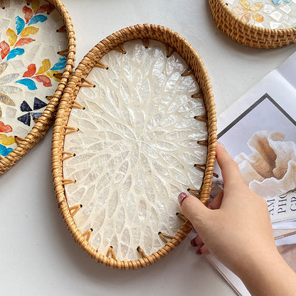 Ensemble d'Assiettes de Service pour Femmes Artistiques 2