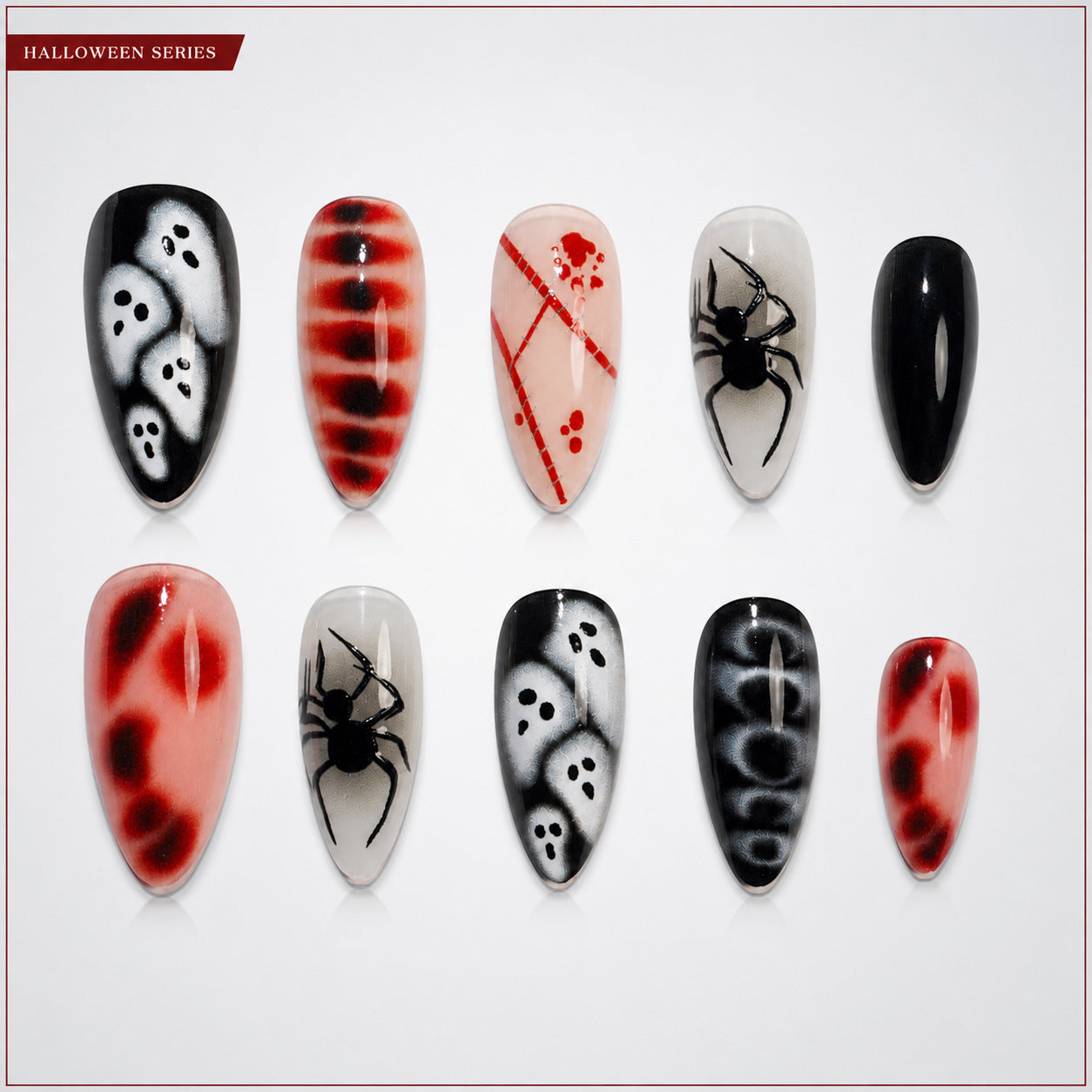 Ensemble d'Ongles Artificiels Créatifs pour Femme 2
