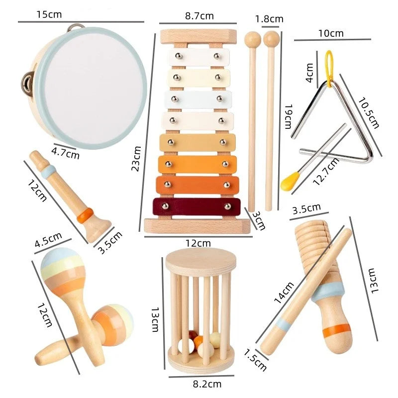 Ensemble d'instruments de musique pour tout-petits 2