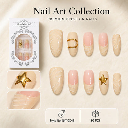 Ensemble d'ongles artificiels variés pour femme 0