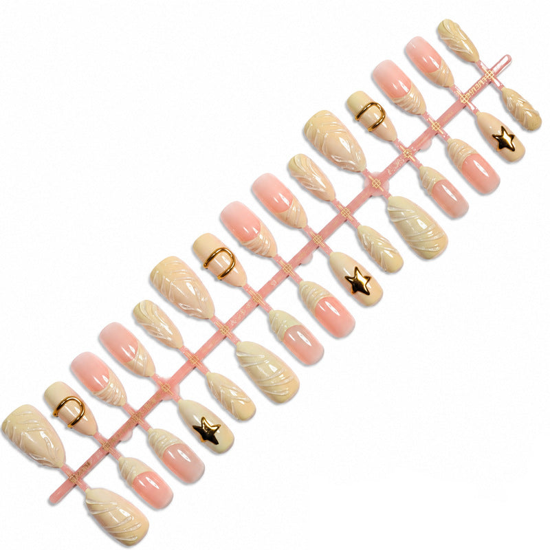 Ensemble Ongles Artificiels Femme Formes Variées - Foivo