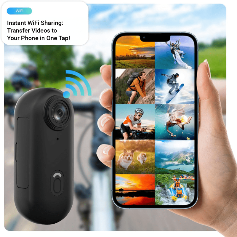 Ensemble de Caméras d'Action 4K pour Sports Extrêmes 8