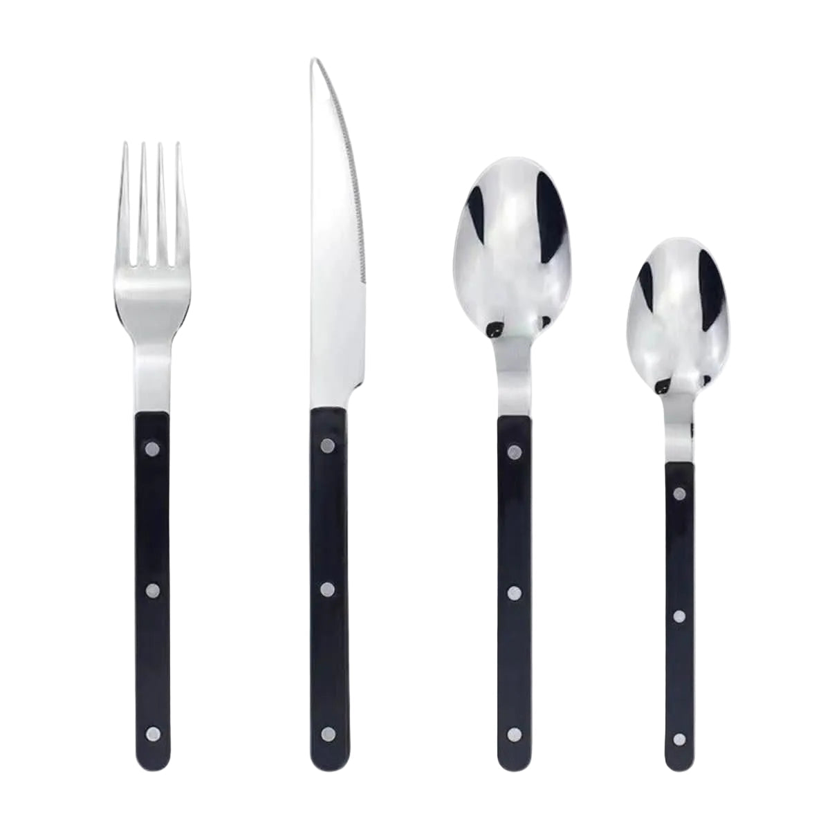 Ensemble Couverts Unisexe Acier Inoxydable Design Élégant - Foivo