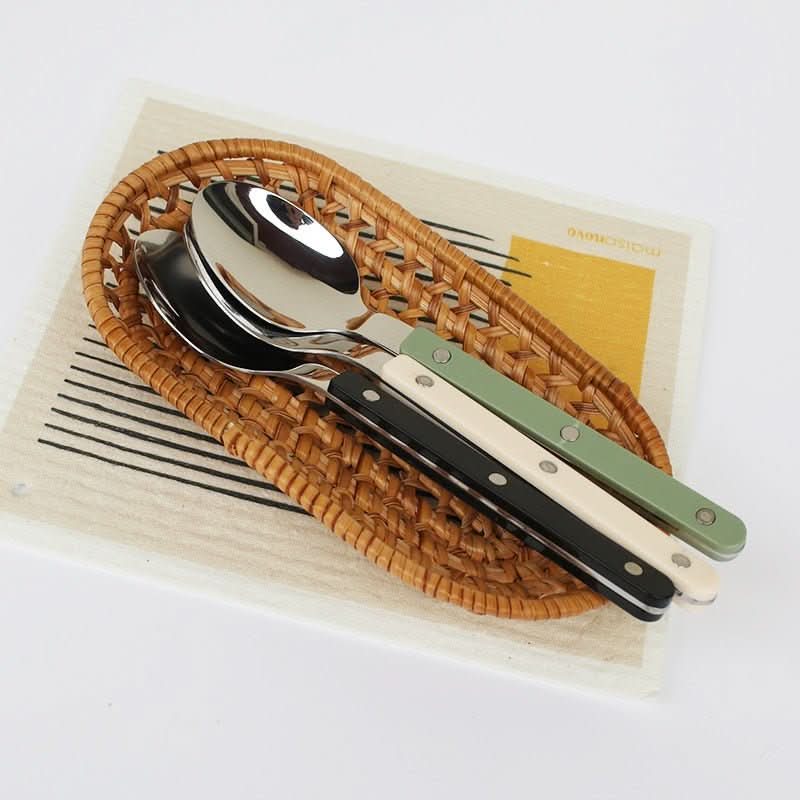 Ensemble de Couverts de Table 24 Pièces avec Couteaux de Table Élégants pour Repas Raffinés 4