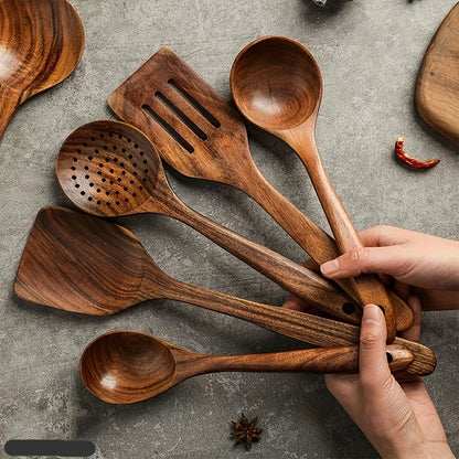 Ensemble de Cuisine en Bois Naturel 0