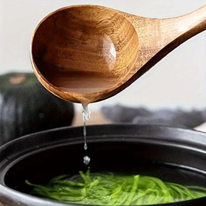 Ensemble de Cuisine en Bois Naturel 5
