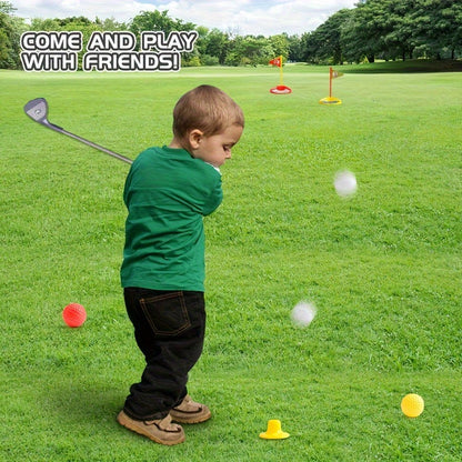 Ensemble de Golf pour Enfants avec Clubs Réglables 2