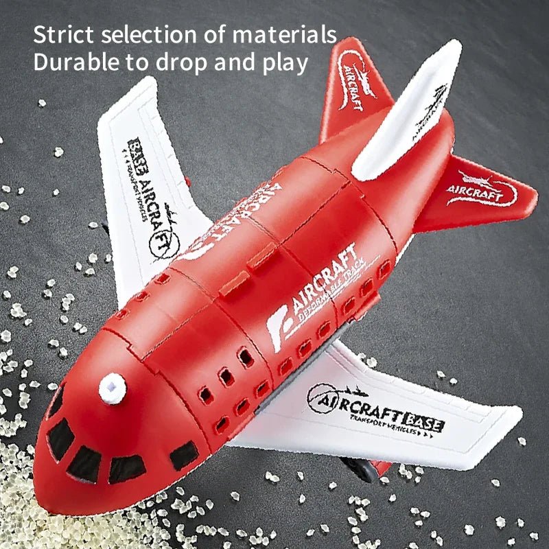 Ensemble de Jeu Voiture et Avion à Inertie Pour Enfants 8
