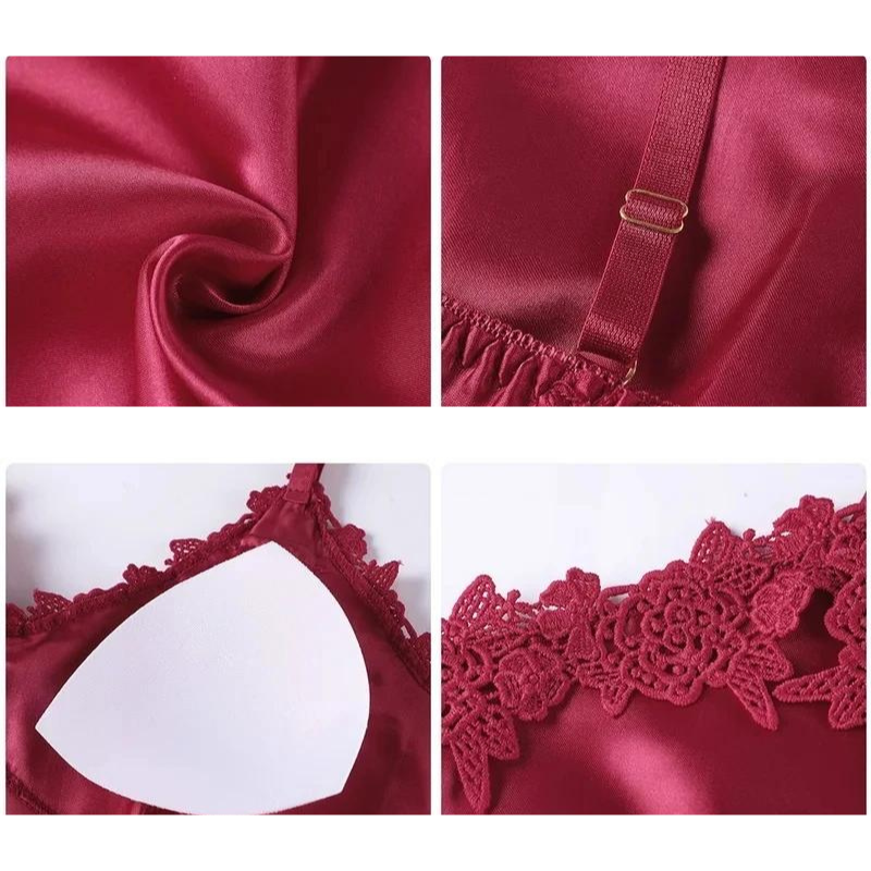 Ensemble de Nuit Femmes 5 Pièces Variées Chic 2