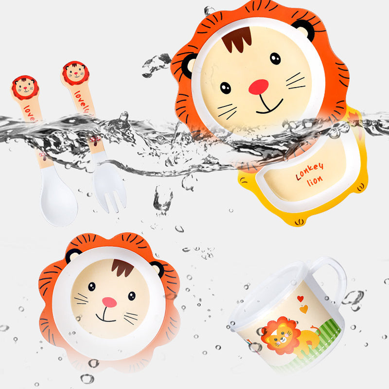 Ensemble de Vaisselle Mignon pour Enfants 4