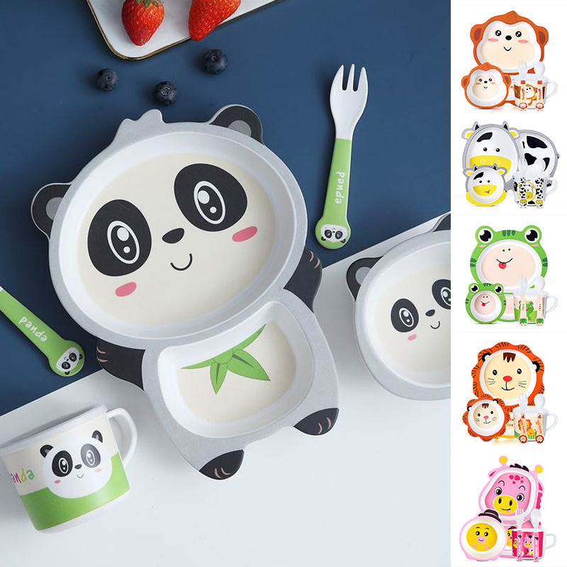Ensemble de Vaisselle Mignon pour Enfants 8
