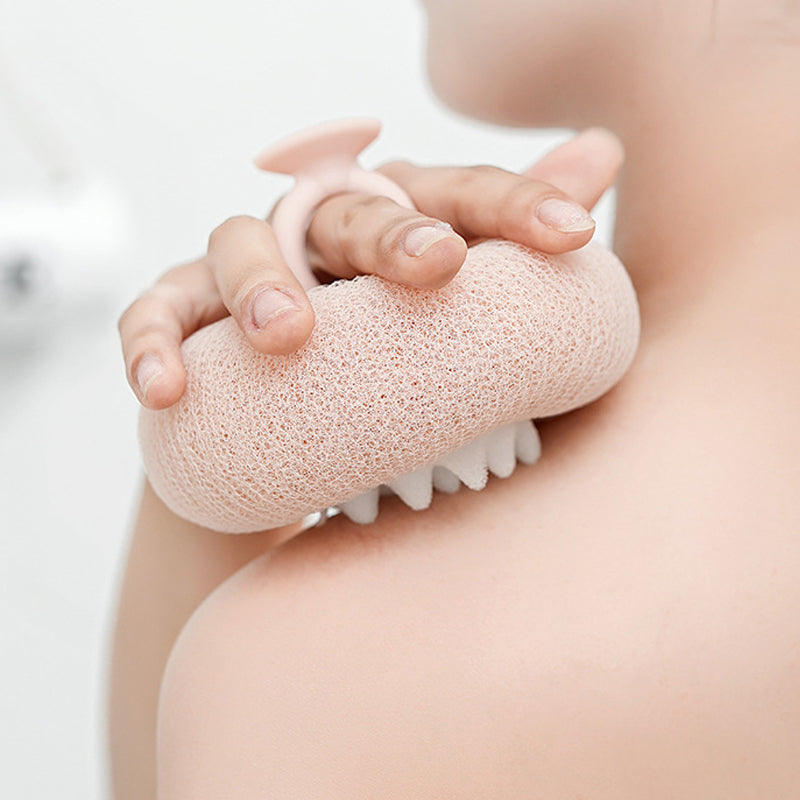 Éponge de Bain Douce avec Poignée Pratique pour Douche 2