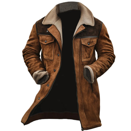 Manteau Hiver Homme Doublure Polaire Chaude - Foivo