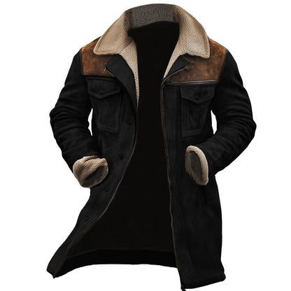 Manteau Hiver Homme Doublure Polaire Chaude