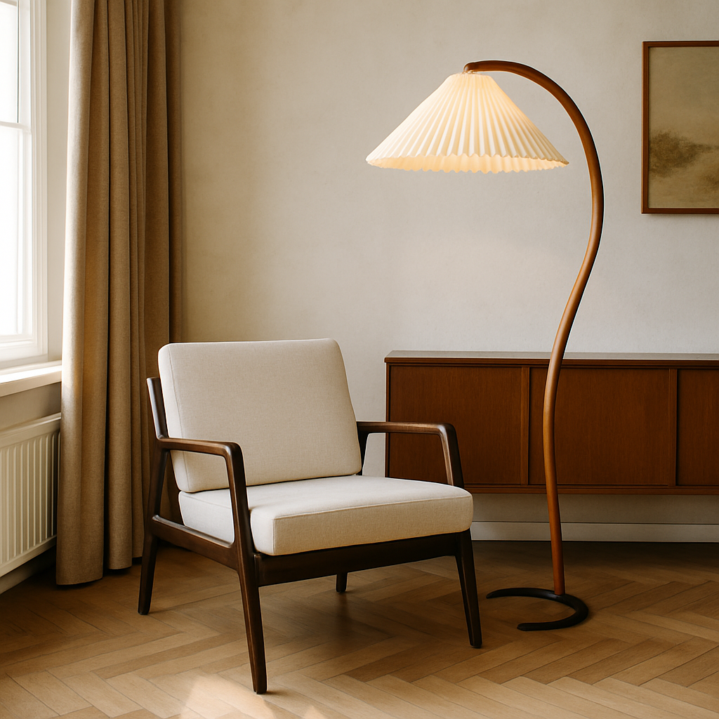 Lampe de Sol Rétro Chic Capri - Foivo
