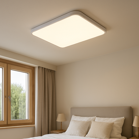 Lampe Plafond Blanche Design pour Intérieur Moderne - Foivo