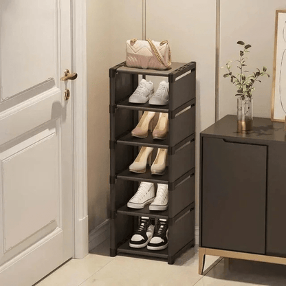 Étagère à Chaussures Empilable Pour Petits Espaces Moderne 6