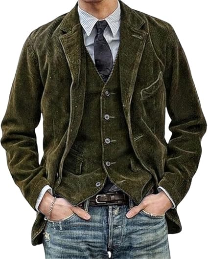 Blazer Classique Doux à Cordon