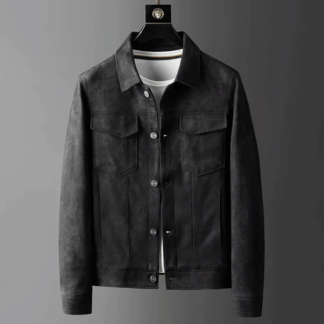 Veste Cuir Chic pour Homme | Design Actuel et Versatile