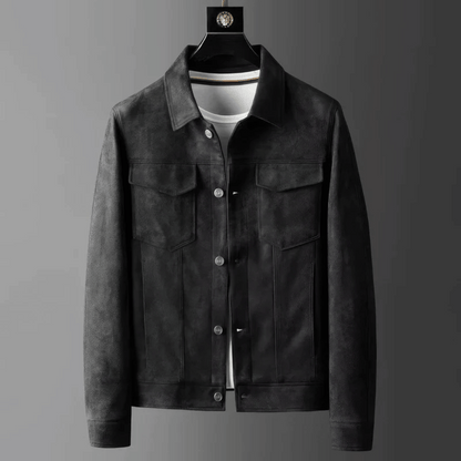 Veste Cuir Chic pour Homme | Design Actuel et Versatile