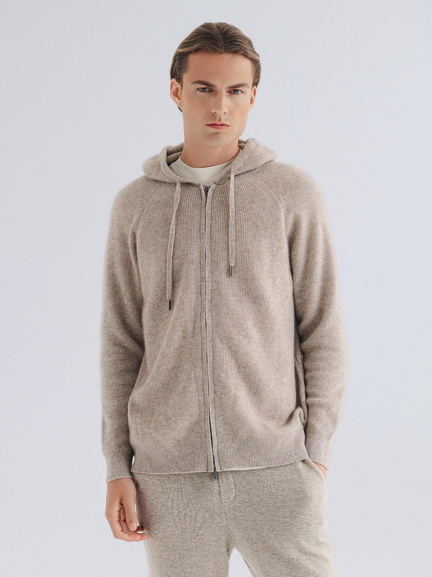 Marlon | Sweat à Capuche Cachemire Luxe - Foivo