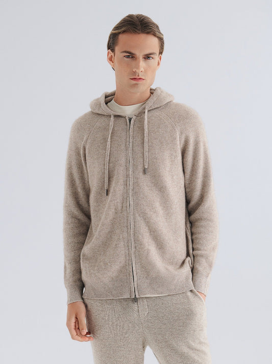 Marlon | Sweat à Capuche Cachemire Luxe - Foivo