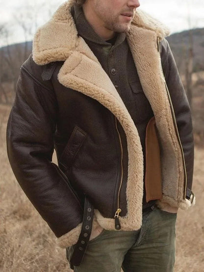 Aurelian | BlousonFourrure Aviateur Rétro Chic