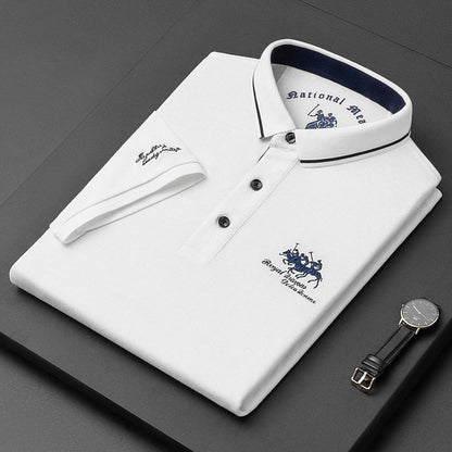 Chemise Polo Homme Classique et Douce | Coton Naturel et Style Éternel