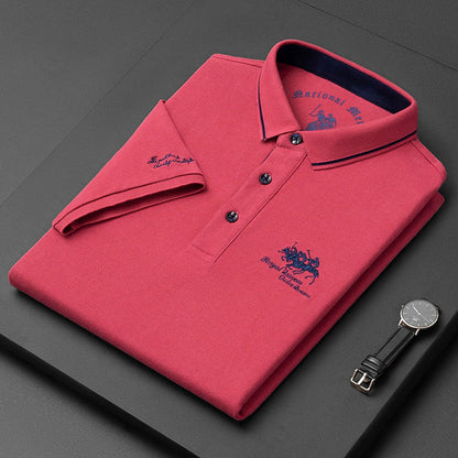 Chemise Polo Homme Classique et Douce | Coton Naturel et Style Éternel