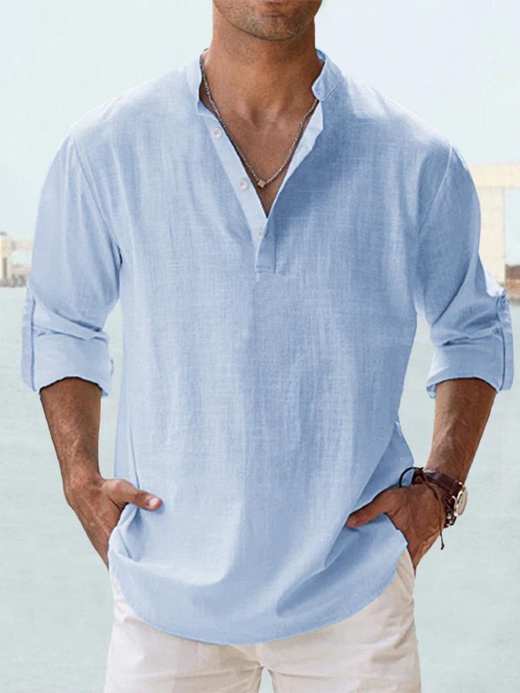 Chemise Été en Lin Respirant | Légère et Chic pour Femme