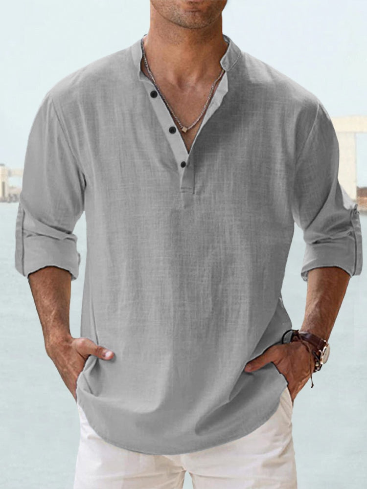 Chemise Été en Lin Respirant | Légère et Chic pour Femme