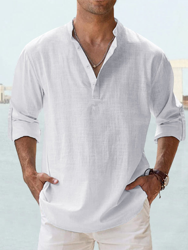 Chemise Été en Lin Respirant | Légère et Chic pour Femme