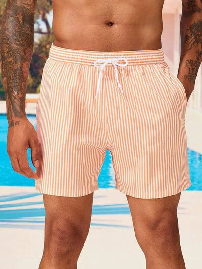 Maillot de Bain Rayé Élégant Homme