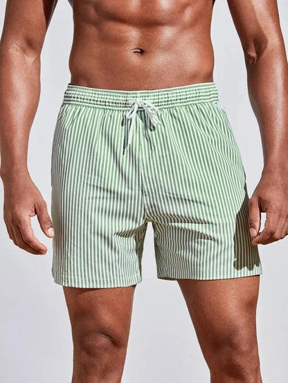 Maillot de Bain Rayé Élégant Homme