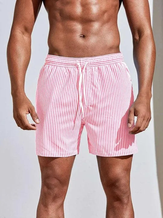 Maillot de Bain Rayé Élégant Homme