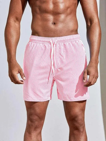 Maillot de Bain Rayé Élégant Homme