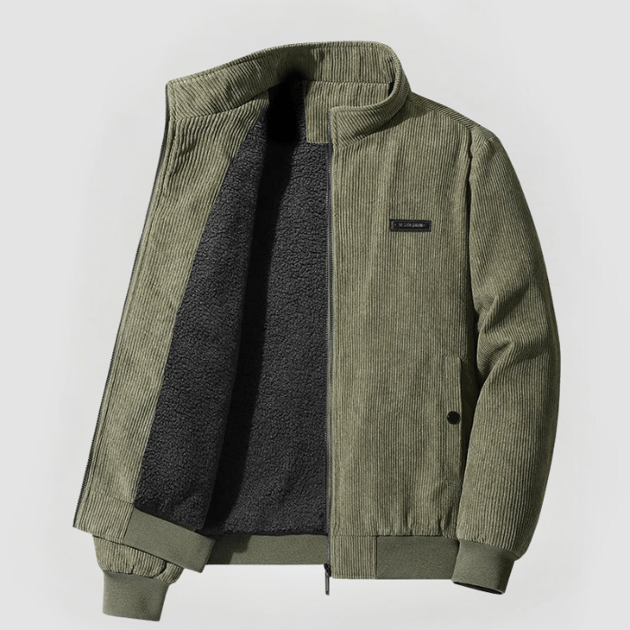 Manteau Hiver Câble Élégant